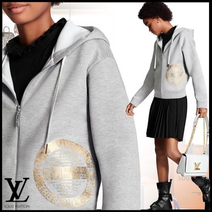 Louis Vuitton 2020 SS Unisex Silk Nylon Street Style Long Sleeves Cotton Medium 1A61G3 1A61G2 1A61G1 1A61G0 1A61FZ 1A61FY 