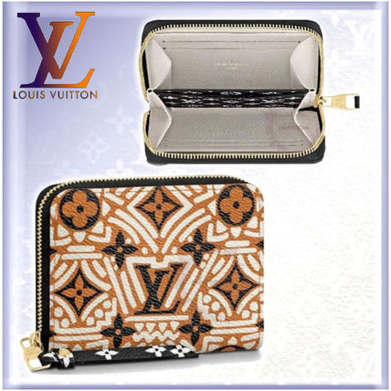 Louis Vuitton ZIPPY COIN PURSE 2020 21AW Monogram Leather Long Wallet Logo Coin Cases M69496 