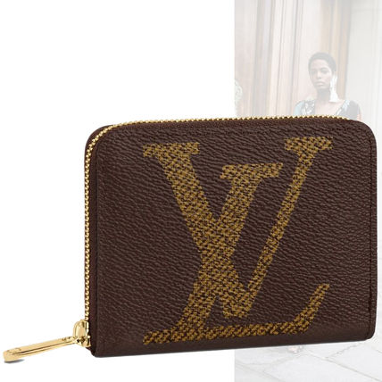 Louis Vuitton 2020 SS Canvas Small Wallet Logo Coin Cases 