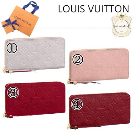 Louis Vuitton MONOGRAM Monogram Leather Long Wallets 