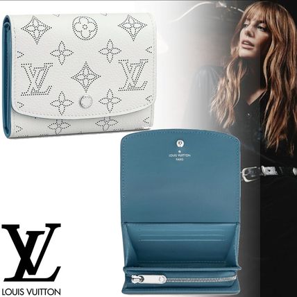 Louis Vuitton MAHINA 2020 SS Iris Compact Wallet M69213 