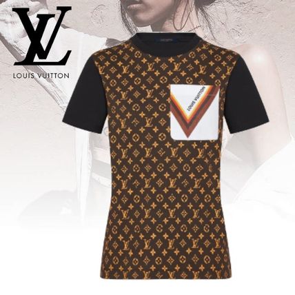 Louis Vuitton MONOGRAM 2020 21AW Signature Pocket Monogram T Shirt 1A848L 