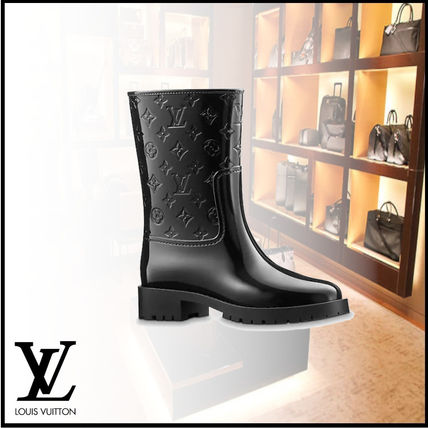 Louis Vuitton MONOGRAM 2020 SS Logo Rain Boots Boots 1A3CUH 