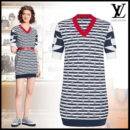 Louis Vuitton 2020 SS Monogram Casual Style A line Wool Silk Nylon Street Style 1A7TH6 1A7TH5 1A7TH4 1A7TH3 1A7TH2 1A7TH1 1A7TH0 