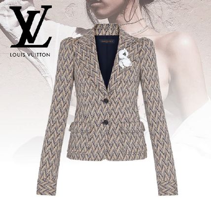 Louis Vuitton 2020 21AW Wool Office Style Elegant Style Formal Style Jackets 1A7SN4 