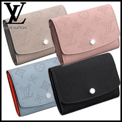 Louis Vuitton MONOGRAM Monogram Calfskin Plain Folding Wallet Folding Wallets 