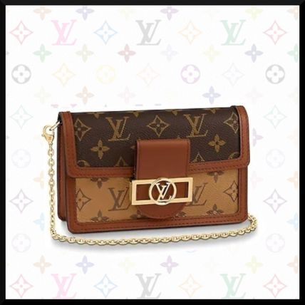 Louis Vuitton MONOGRAM Dauphine Chain Wallet M68746 