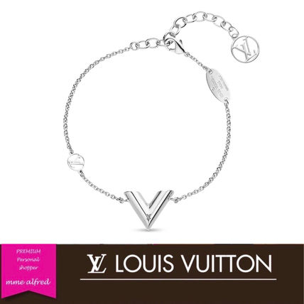 Louis Vuitton Brass Elegant Style Bracelets 