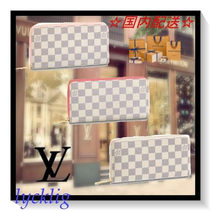 Louis Vuitton 2020 SS Leather Long Wallet Logo Long Wallets N41660 N63503 N60373 