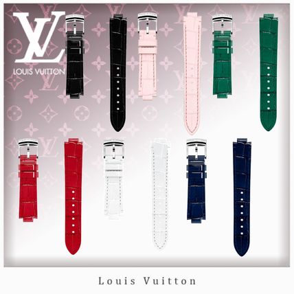 Louis Vuitton 2020 Cruise Blended Fabrics Leather Watches R17065R17064R17062 R15196