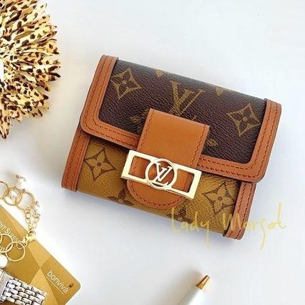 Louis Vuitton MONOGRAM Leather Folding Wallets 