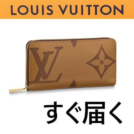 Louis Vuitton ZIPPY WALLET Monogram Leather Long Wallets 