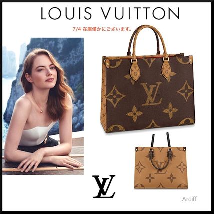 Louis Vuitton MONOGRAM 2020 SS Monogram Unisex A4 2WAY Leather Office Style Elegant Style M45321 