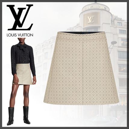 Louis Vuitton 2020 SS Monogram Mini Skirts 1A82GD 1A82GC 1A82GB 
