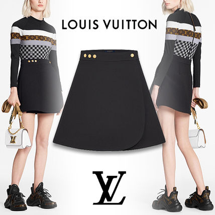 Louis Vuitton 2020 21AW A Line Mini Wrap Skirt 1A82RD 1A82RC 1A82RB 