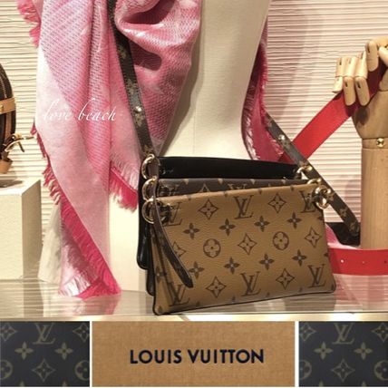 Louis Vuitton Casual Style Unisex Canvas Blended Fabrics Street Style 3WAY M45412 