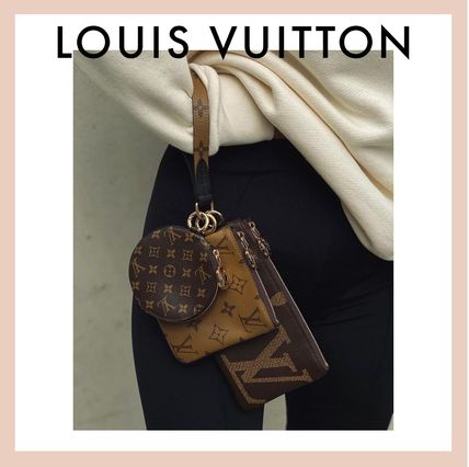 Louis Vuitton MONOGRAM 3WAY Leather Party Style Elegant Style Crossbody Logo 