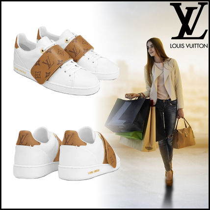 Louis Vuitton 2020 SS Monogram Plain Toe Rubber Sole Casual Style Street Style 1A681U 1A681T 1A681S 1A681R 1A681Q 1A681P 1A681O 1A681N 1A681M 1A681L 