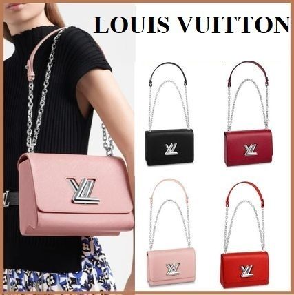 Louis Vuitton TWIST 2020 SS 2WAY Plain Leather Office Style Elegant Style Formal Style M50380 M50282 M50523 M55320 
