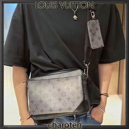 Louis Vuitton MONOGRAM 2020 21AW Monogram Casual Style Unisex Calfskin Canvas Blended Fabrics 