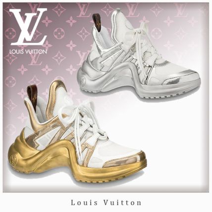 Louis Vuitton 2019 20AW Monogram Casual Style Unisex Low Top Sneakers 1A52J2