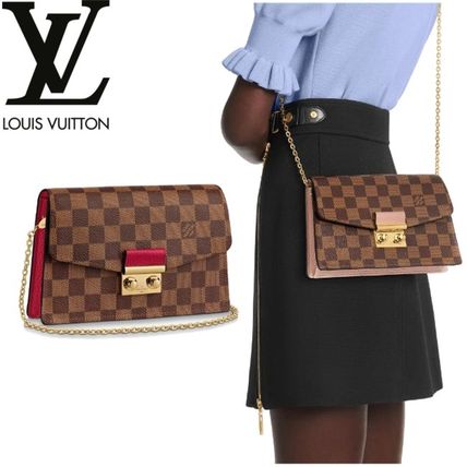 Louis Vuitton Croisette Chain Wallet N60288 N60287 