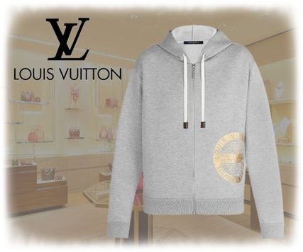 Louis Vuitton 2020 SS Unisex Silk Nylon Street Style Long Sleeves Plain Cotton 