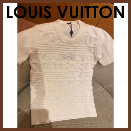 Louis Vuitton Street Style Cotton Short Sleeves Logo T Shirts 