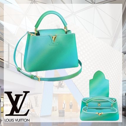 Louis Vuitton Casual Style 2WAY Plain Leather Crossbody Shoulder Bags M55375 