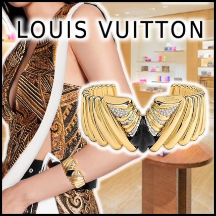 Louis Vuitton THE GREAT ESSENTIAL CUFF BRACELET gold bracelets M68914 M68913 
