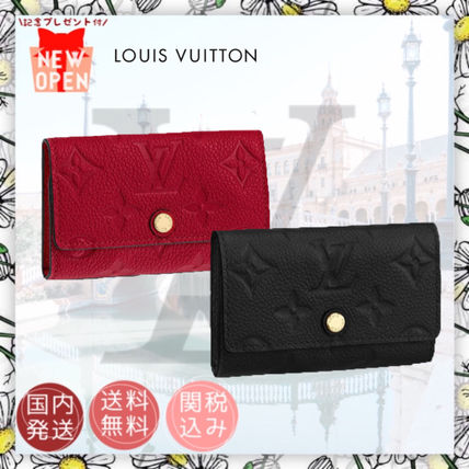 Louis Vuitton 2020 SS Monogram Leather Logo Keychains &amp; Bag Charms 