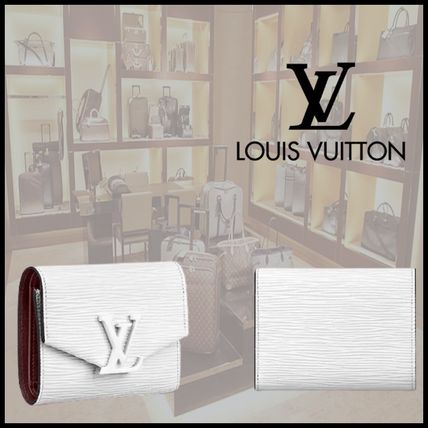 Louis Vuitton PORTEFEUILLE VICTORINE Monogram Leather Folding Wallet Logo Folding Wallets M69165 