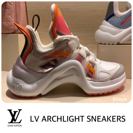 Louis Vuitton Monogram Rubber Sole Casual Style Unisex Blended Fabrics 