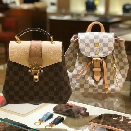 Louis Vuitton DAMIER Clapton Backpack N42262N42259 