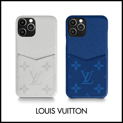 Louis Vuitton MONOGRAM Monogram Leather iPhone 11 Pro iPhone 11 Smart Phone Cases 