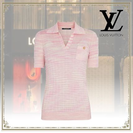 Louis Vuitton 2020 SS Casual Style Wool Elegant Style Polos 