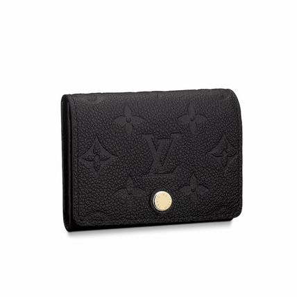 Louis Vuitton MONOGRAM EMPREINTE 2019 20AW Monogram Leather Card Holders 