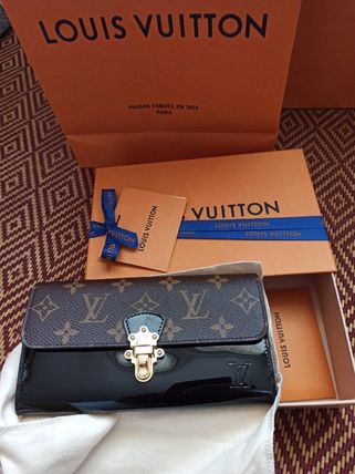 Louis Vuitton Cherrywood Wallet M62558 M61719 