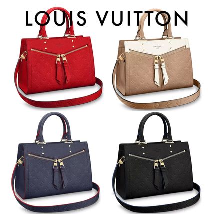 Louis Vuitton 2018 SS 2WAY Leather Elegant Style Crossbody Handbags 