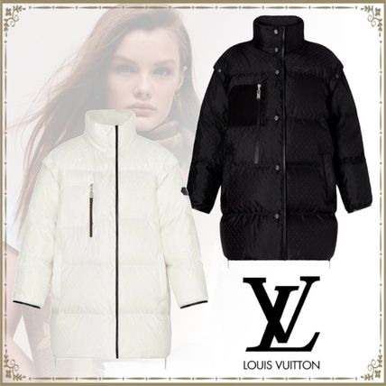 Louis Vuitton 2020 21AW Monogram Nylon Down Jackets 