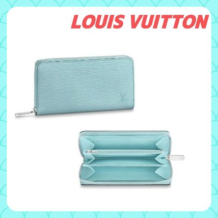 Louis Vuitton ZIPPY WALLET 2020 SS Unisex Plain Leather Long Wallet Logo Long Wallets 