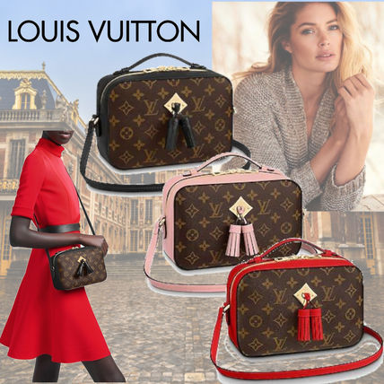 Louis Vuitton 2020 Cruise Monogram Casual Style Tassel 2WAY Leather Elegant Style Logo 