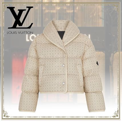 Louis Vuitton 2020 21AW Monogram Leather Down Jackets 1A824T 
