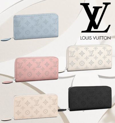 Louis Vuitton MAHINA 2019 SS Monogram Leather Long Wallet Long Wallets M58878 M61867 M61868 M61869 M67410 