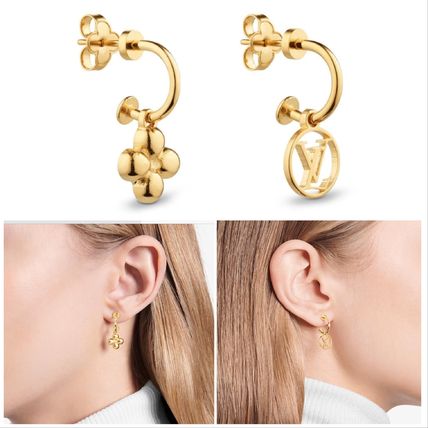 Louis Vuitton MONOGRAM 2020 SS Blooming Earrings M64859 