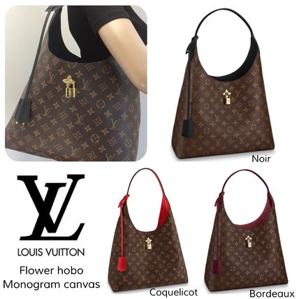 Louis Vuitton MONOGRAM Monogram Casual Style A4 Leather Shoulder Bags 