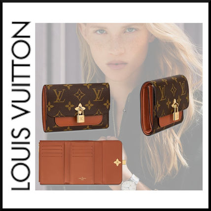 Louis Vuitton MONOGRAM 2019 SS Monogram Blended Fabrics Logo Folding Wallets S191102S3 