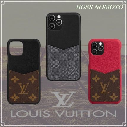 Louis Vuitton 2019 20AW Monogram Unisex Street Style Bi color Leather Logo M69095 M69094 N60366 