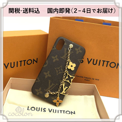 Louis Vuitton MONOGRAM Iphone X &amp; Xs Case Charms M63899 