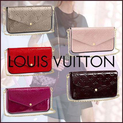 Louis Vuitton MONOGRAM VERNIS 2020 SS Felicie Pochette M64358M61293M68648M61469 M61267 